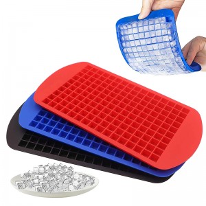 Mukautettu muotoilu, silikoni Mini Ice Cube -levyt jäähdytys Whisky Cocktail